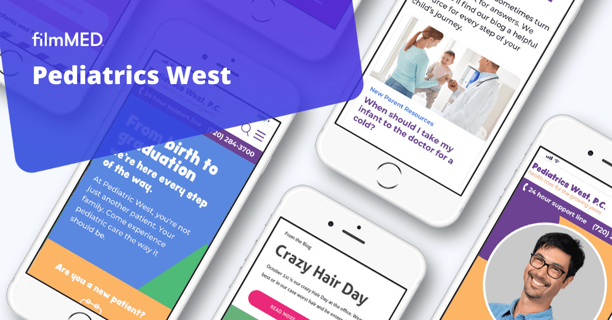 Pediatrics West filmMED Medical Marketing